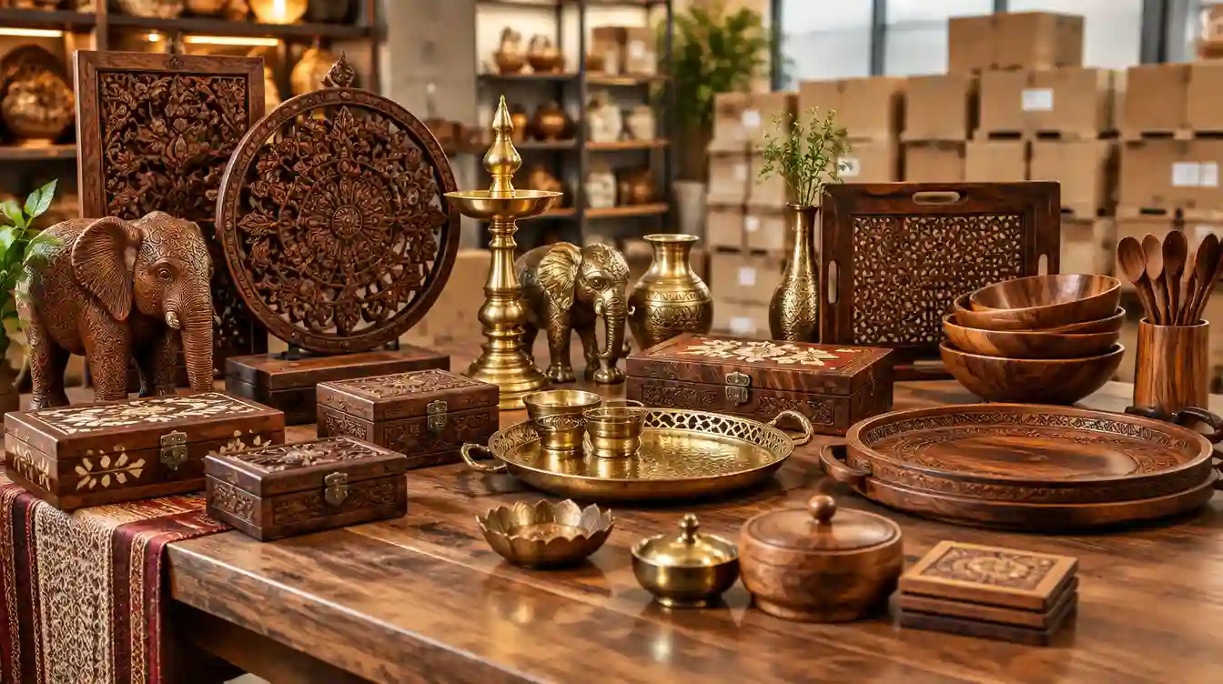 How to Source Indian Handicrafts for Wholesale and Export  - Guide, Insights & Information