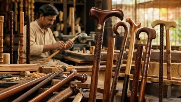 Walking Sticks & Canes in India: Why Handcrafted Designs Stand Out – blog article on cremation urns and manufacturing insights